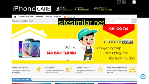 iphonecare.vn alternative sites