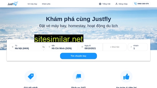 justfly.vn alternative sites