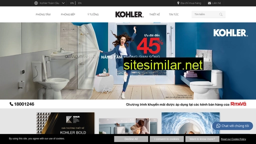 kohler.com.vn alternative sites