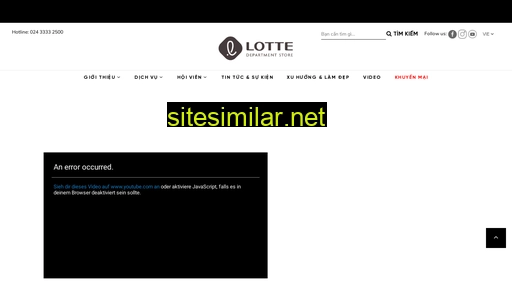 lotteshopping.com.vn alternative sites