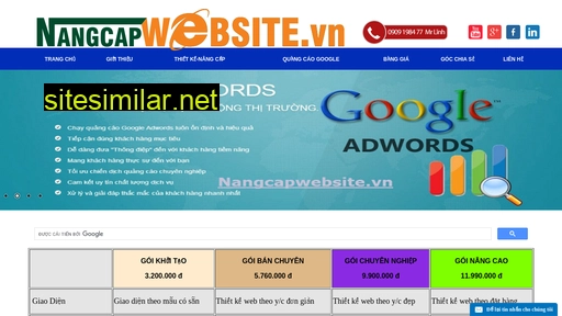 nangcapwebsite.vn alternative sites