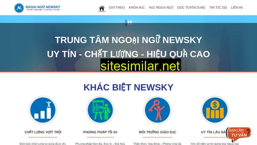 newsky.edu.vn alternative sites