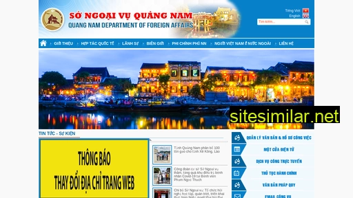 ngoaivuquangnam.gov.vn alternative sites