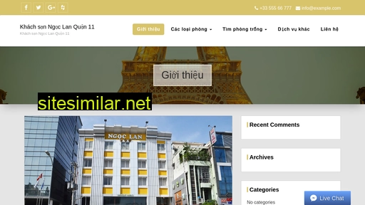 ngoclanhotel.com.vn alternative sites