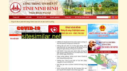 ninhbinh.gov.vn alternative sites