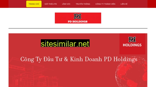 pdholdings.com.vn alternative sites