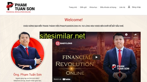 phamtuanson.com.vn alternative sites