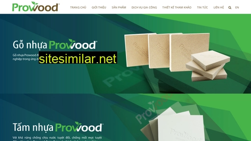 Prowood similar sites