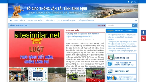 sgtvt.binhdinh.gov.vn alternative sites