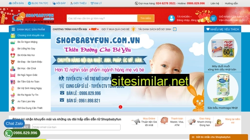 shopbabyfun.com.vn alternative sites