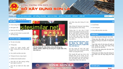 soxaydung.sonla.gov.vn alternative sites