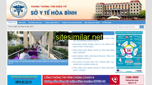 soytehoabinh.gov.vn alternative sites