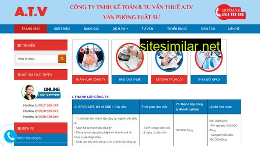 Taxvietnam similar sites