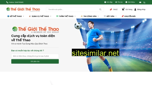 thegioithethao.vn alternative sites