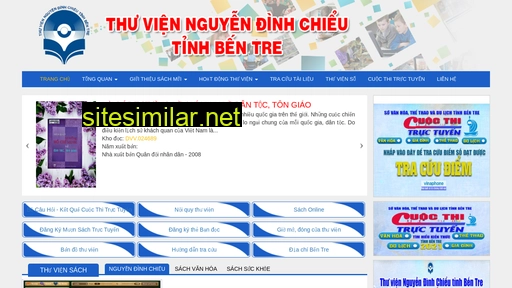 thuvienbentre.gov.vn alternative sites