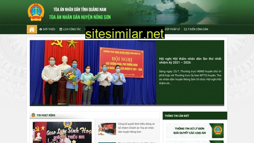 toaannongson.gov.vn alternative sites