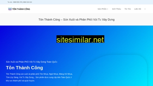 tonthanhcong.vn alternative sites