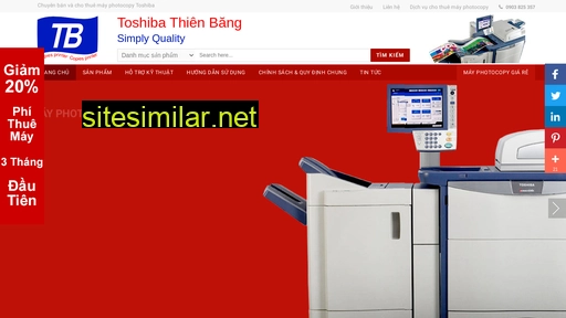 toshibathienbang.vn alternative sites