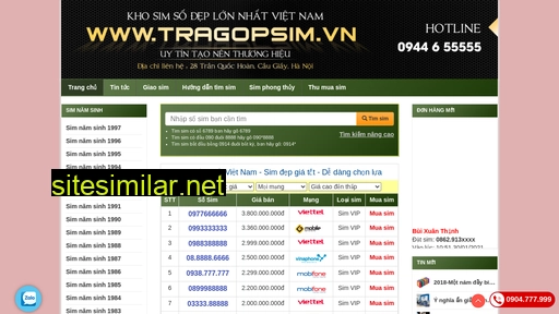 tragopsim.vn alternative sites
