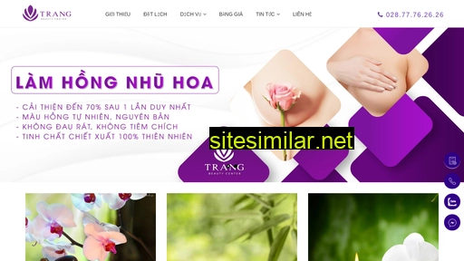 trangbeautycenter.com.vn alternative sites