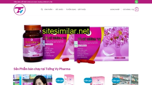 tuongvypharma.vn alternative sites