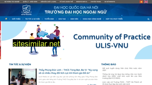 ulis.vnu.edu.vn alternative sites