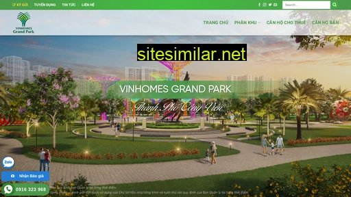 vingrandpark.vn alternative sites