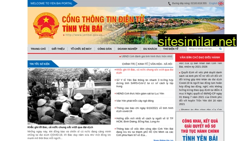 yenbai.gov.vn alternative sites