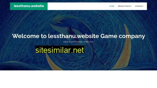 Lessthanu similar sites