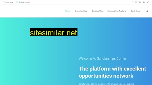 scholarshipscorner.website alternative sites