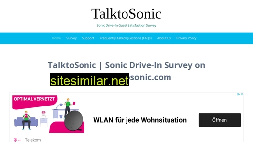talktosonic.website alternative sites