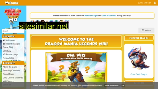 dragon-mania-legends.wiki alternative sites