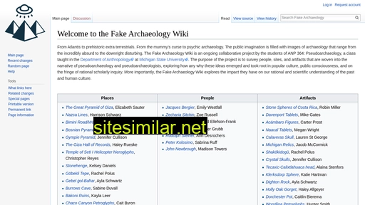 fakearchaeology.wiki alternative sites