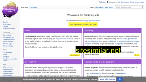 nonbinary.wiki alternative sites