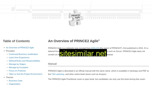 prince2agile.wiki alternative sites