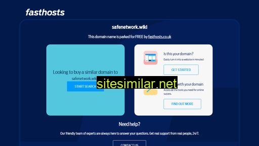 Safenetwork similar sites