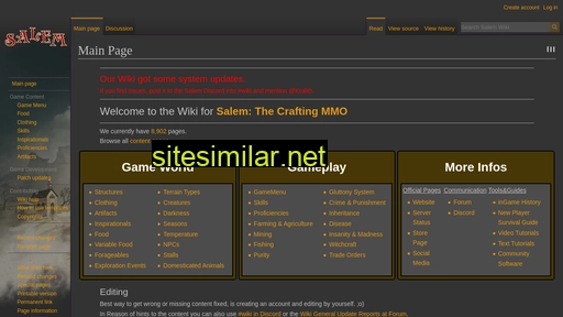 Salemthegame similar sites
