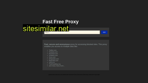 fastproxy.win alternative sites
