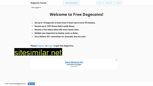 Freedogecoin similar sites