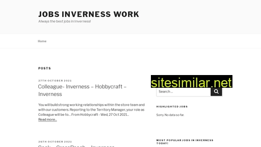 Jobs-inverness similar sites