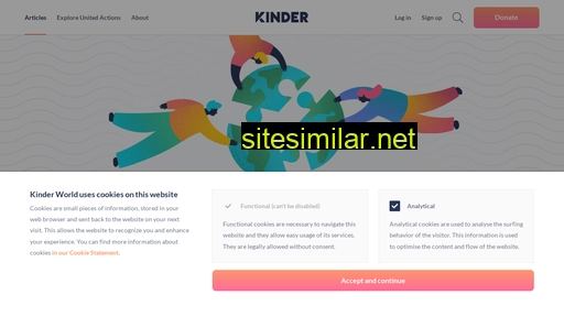 kinder.world alternative sites