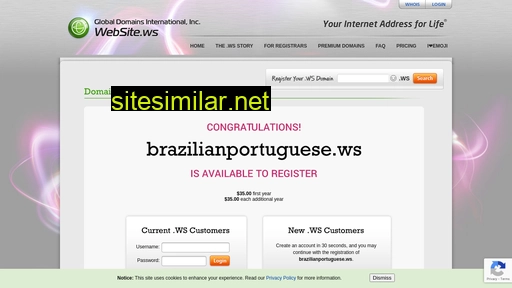 brazilianportuguese.ws alternative sites