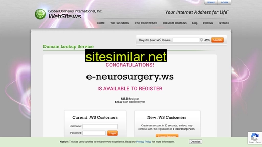 e-neurosurgery.ws alternative sites