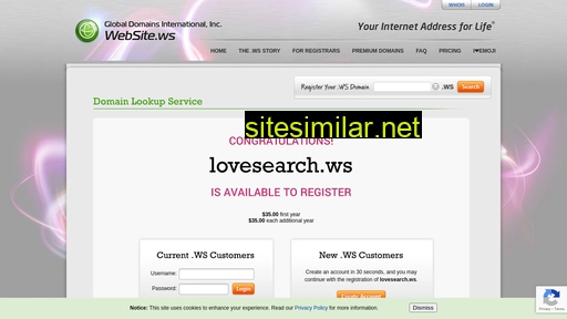 lovesearch.ws alternative sites
