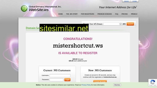 mistershortcut.ws alternative sites