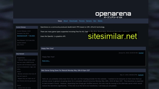 openarena.ws alternative sites