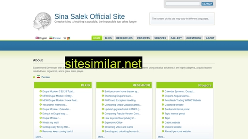 sina.salek.ws alternative sites