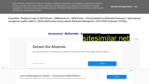 Accessmcd similar sites