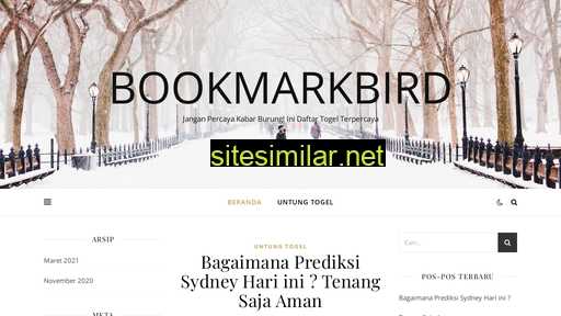 Bookmarkbird similar sites