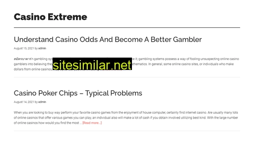 casinoextreme.xyz alternative sites